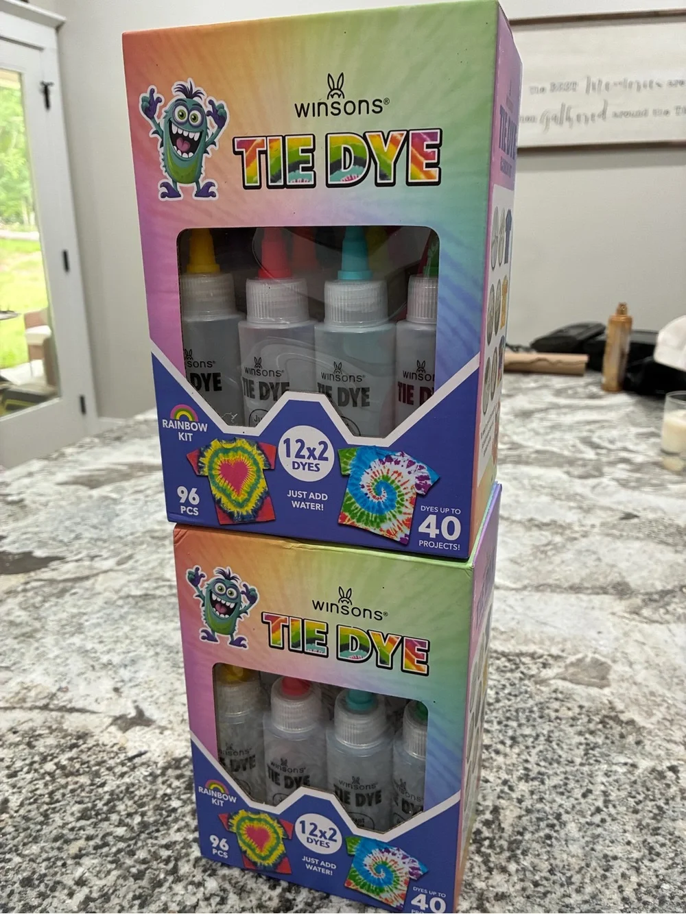 Winsons Tie Dye Rainbow Kit - Multicolor- 2 boxes
